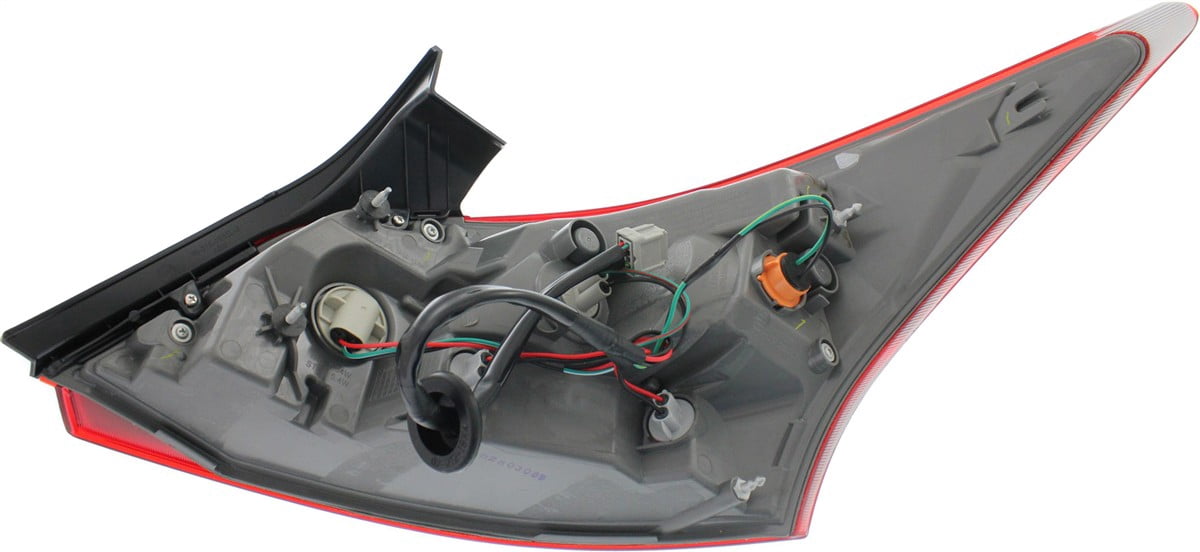 Tail Light Compatible With 2009-2011 Nissan Maxima Left Driver With bulb(s)