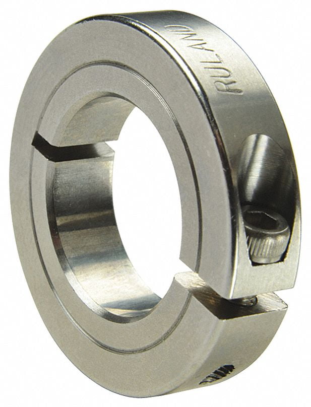 RULAND MANUFACTURING CL-10-SS Shaft Collar,Clamp,1Pc,5/8 In,303 SS 