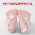 thumbnail image 6 of Yawlsow 12 Pack Toddler Socks with Grips, Non-Slip Ruffle Ankle Socks for Baby Girls, Size 3M-5T, 6 of 7