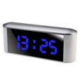 thumbnail image 1 of Dalazy Alarm Clock Multifunction Digital Electronic Clock 12H 24H LED Display Home Decor Mirror Alarm with Temperature, 1 of 6