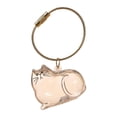 thumbnail image 1 of Lttoisl Transparent Cat Hair Storage Bottle Keychain, Pet Hair Memorial Keepsake Pendant Box, PVC Feline Fur Collection Holder, Unique Pet Lover Gift, 1.95 inch Compact Size, 1 of 8