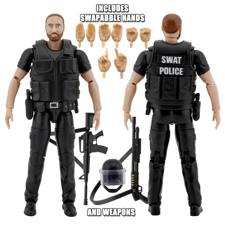 Ultimate 6.5 Inch Swat Officer Action Figure With Deluxe
