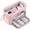Pink, variant on Large Capacity Pencil Bag Handheld Pen Bag Cosmetic Portable Gift for Office School,Black
