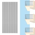 thumbnail image 2 of 44in Balusters for Staircases, Decorative Metal Balusters, Staircases Balusters Black, 2 of 15