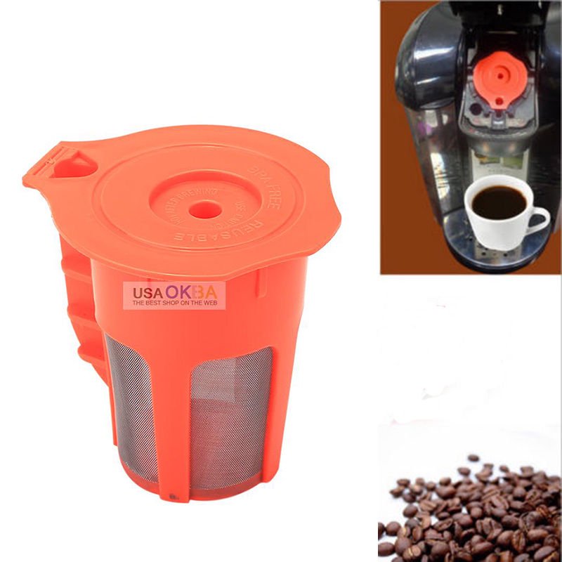 For Keurig 2.0 KCup Reusable Coffee Filter Pod fits K200 K250 K400