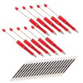 thumbnail image 1 of 10x Stylos Perlables Stylo à Bille Stylo à Bille en Vrac pour Dessin Journal Écriture Fluorescent Rouge, 1 of 8
