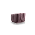 thumbnail image 4 of Chic Home Warhol Club Chair Velvet Upholstered Channel-Quilted, 4 of 8