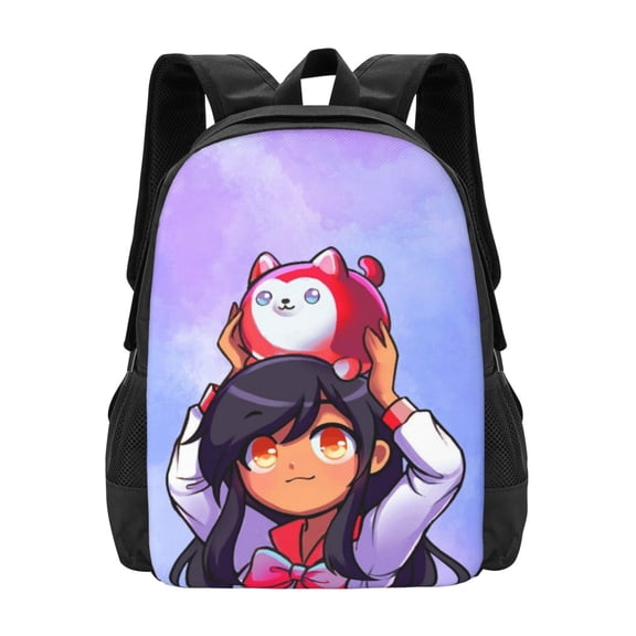 Aphmau Backpack Laptop Backpack for Teen Women men 16.5 Inch Casual Daypack