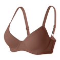 thumbnail image 4 of WZXFASHION High Support Bras For Women Adjustable Strap Full Coverage Up Bras Comfortable Bras Bra Coffee 90B, 4 of 7