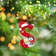 thumbnail image 4 of Personalized Christmas Ornaments Personalized 26 Letter Ornaments for Christmas Tree ，2025 Custom Christmas Ornament Christmas Decoration, Gift for Kids(S), 4 of 5