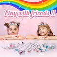 thumbnail image 3 of Princess Dress Up Clothes Cape Skirt Toys,Easter Birthday Gift for 3-12Y, 3 of 4