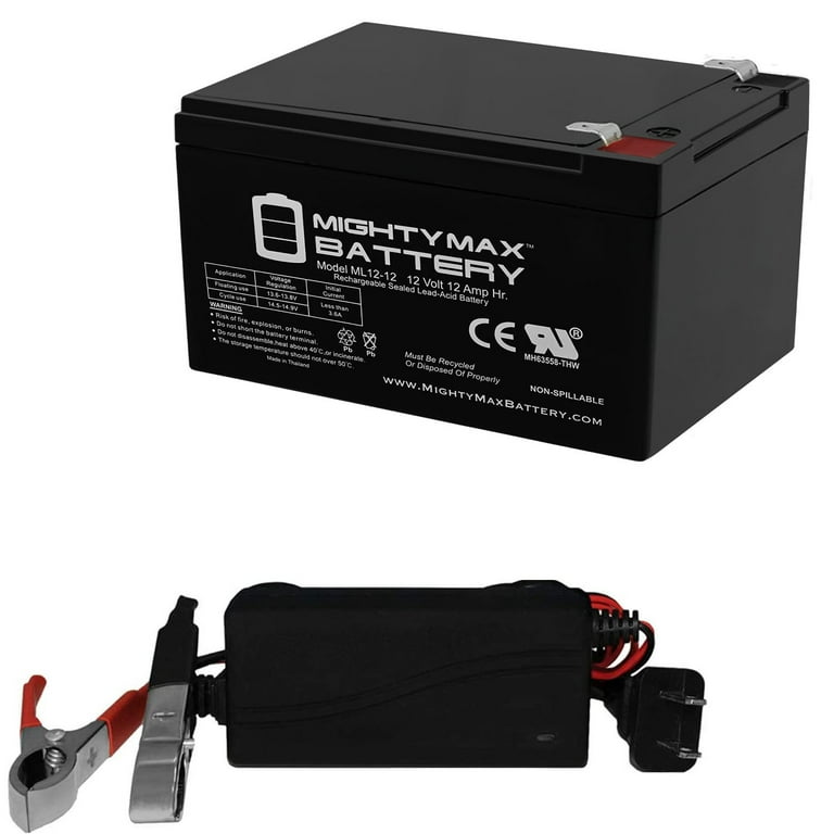 MK ES12-12 Battery 12v 12Ah Rechargeable Sealed Lead Acid