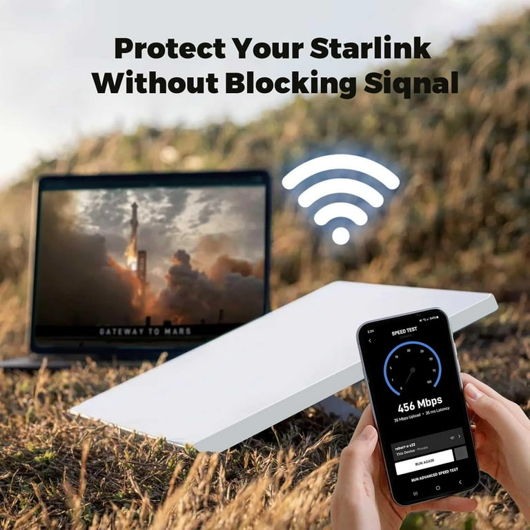 Starlink Mini Kit with Protective Cover – 4th Gen Portable
