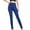 Blue(New), variant on PNTUTB Women's Tight Imitation Denim Printing Seamless Bottom Pants High Elastic Pencil Pants Long Pants