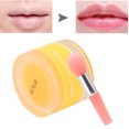 thumbnail image 4 of Mascarilla Hidratante Para Labios, Mascarilla Exfoliante Para Labios, Nutrición Portátil, Reducción De Arrugas De Labios, Eliminación De Cutina Con Cepillo Para Mujeres Para El ANGGREK Naranja, 4 of 8