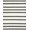 Black And White, Pattern 7, variant on ODIKA 8'x10' Washable Area Rug Durable, Non-Slip Striped Layering Design Bold Bands Alternating Evenly Spaced Lines for Living Room, Under Sectional, Family