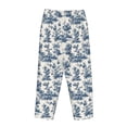 thumbnail image 5 of Daiia Vintage Floral 1 Women's Sleep Pant with Pockets and Drawstring,Pajama Pants-Large, 5 of 9