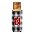 thumbnail image 3 of Carolines Treasures CJ1021-NMUK Monogram - Houndstooth  Letter N Ultra Beverage Insulators for slim cans  Slim Can, 3 of 3