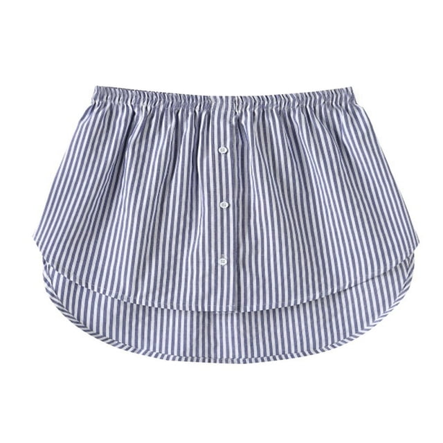 Adjustable Layering Fake Tops Lower Sweep Half-Length A Version Clothing Match Lower Skirt Hem