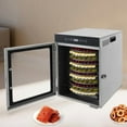 thumbnail image 6 of Miumaeov 12 Trays Commercial  Electric Food Dehydrator Drying Machine Stainless Steel Fruit Jerky Dryer 1000W 110V, 6 of 24