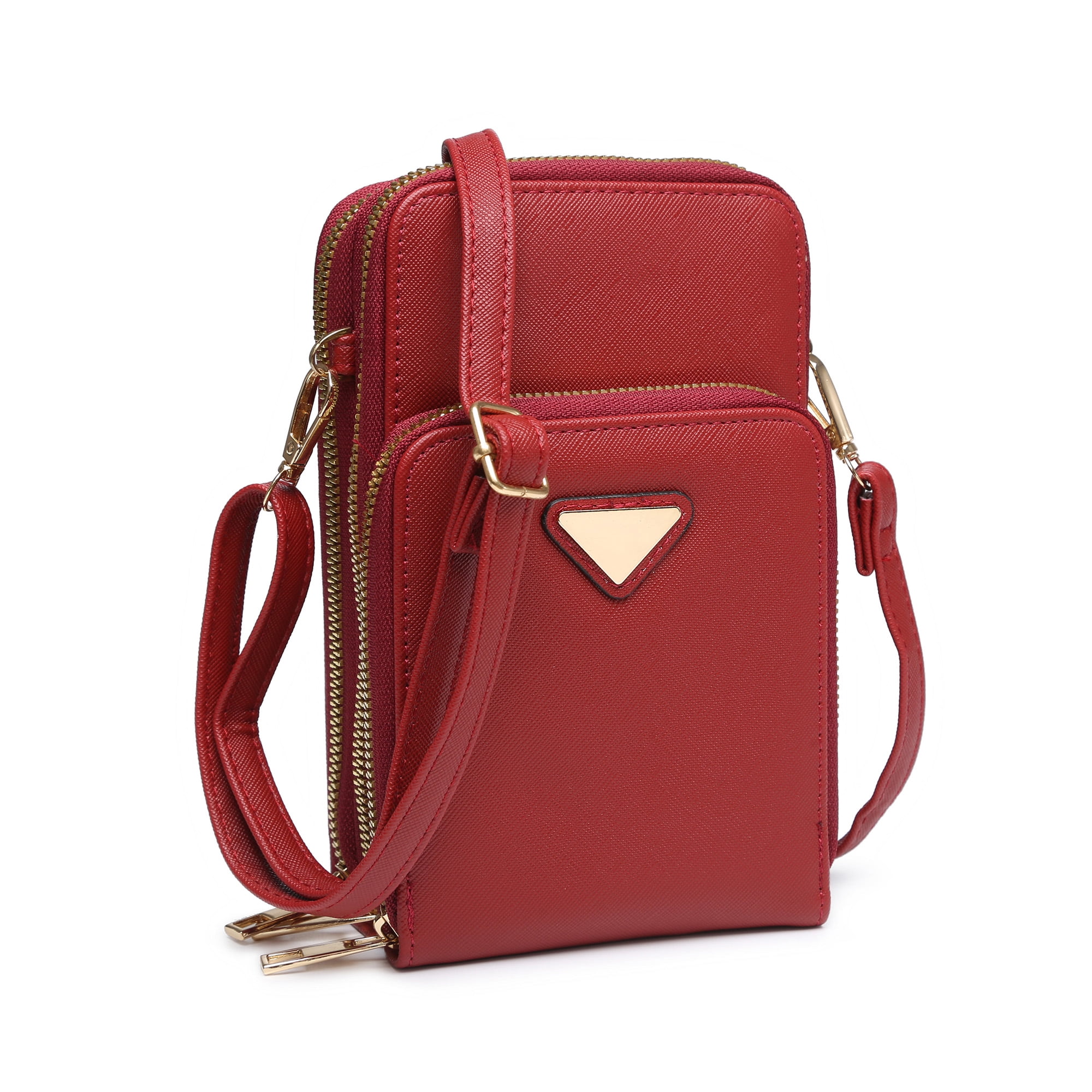 XB Checker Crossbody Cell Phone Bag Purse for Women Shoulder Strap