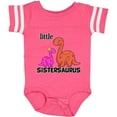 thumbnail image 3 of Inktastic Little Sistersaurus Girls Baby Bodysuit, 3 of 5