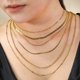 thumbnail image 4 of JeenMata - Paquete de Regalo de 6 Pzas para Mujer, Collar con Colgante, Joyería, Gargantilla, Cadena de Serpiente, Eslabones, Collar de Capas Moderno, Juego de Regalo de Collar Ajustable para Mujer, 4 of 5