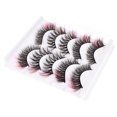 thumbnail image 6 of Yardwe 5Pairs Colored False Eyelashes Assorted Color Fake Lashes for Valentine's Day and Night Out, 6 of 8