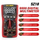 thumbnail image 3 of Multímetro Digital Aneng Sz18 9999 Cuentas T-Rms Lcd Probador Universal Voltaje Y Corriente Tomshoo Multimetro, 3 of 7