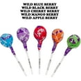 thumbnail image 3 of Tootsie Pops Limited Edition Assorted Wild Berry Flavors with Chocolatey Center - Over 3 Pounds Individually Wrapped Fruity Chocolate Lollipops - Peanut Free, Gluten Free, 100 Count, 3 of 3