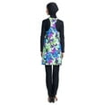 thumbnail image 3 of Modest Sea Sabrina 1-Pc Swim Dress Burkini Medium Blue Floral Print, 3 of 3