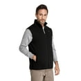 thumbnail image 2 of ORORO Heated Fleece Vest for Men with Battery, 4-Zone Heating Fleece Base Layer for Winter (Black, L), 2 of 9