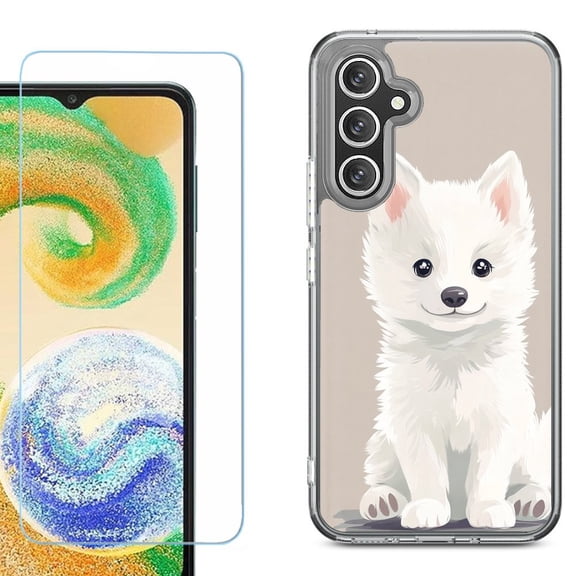 Phone Case for Samsung Galaxy A17 5G, with Screen Protector, by OneToughShield - Husky Joy