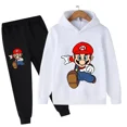 thumbnail image 5 of Nuevo juego Super Marios Sudadera con capucha Conjunto de ropa deportiva con capucha para niños Niñas Ropa Bebé Niños Pokemon - Ropa 2 5 6 7 8 9 10 11 12 13 12 Y, 5 of 5