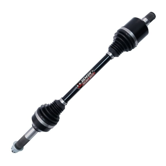Demon Powersports Front Left Heavy Duty Axle for (2009-2013) Honda Big Red, Made Up of 4340 Chromoly Steel, In Dual Heat Treated High Strength, Gives Wider Angles & In Molybdenum Grease Precision