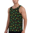 thumbnail image 2 of Easygdp St. Patrick's Day8 Men's Tank Top, Sleeveless Muscle T Shirts, Breathable, Quick-Dry, Loose for Gym, Running, Fitness - X-Large, 2 of 9