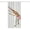 Ballerina Shrimp Watercolor, variant on White Puppy Blue Watercolor Shower Curtain, Novelty Bathroom Curtain with Hooks, Waterproof & Opaque Privacy Polyester Fabric for Modern Home Decor 36×70.8Inch