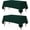 Hunter Green, variant on Rectangle Table Cloth 2 Pack(60x102 Inches, Red), Tablecloth Machine Washable, Polyester Table Cover for Dining, Buffet Parties, Picnics, Events, Weddings and Restaurants