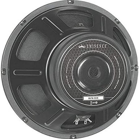 Eminence Speakers Delta-12LFC 12" 500W Low Frequency Speaker Driver, 4 Ohm
