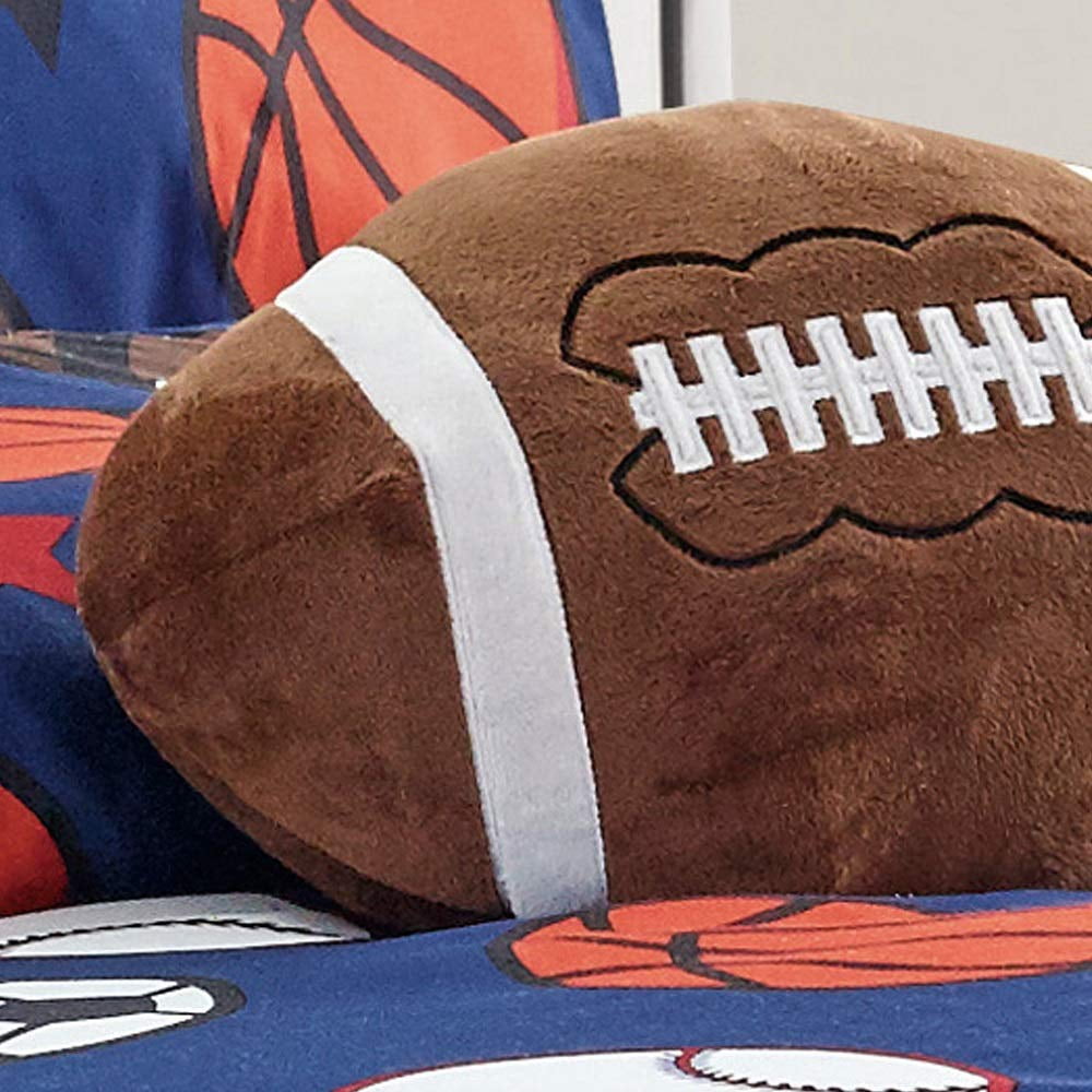 ALL SPORTS Football Basketball Soccer Balls Baseball Comforter Set NO PILLOW
