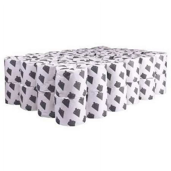 Toilet Paper Roll,500,White,PK48