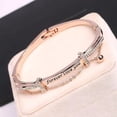 thumbnail image 2 of Womens Alloy Bracelet Korean Fashion Electroplated Trendy Wild Jewelry Anniversary Celebrations Trade Fairs Festivals, 2 of 4