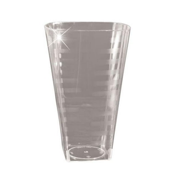 12 Oz Square Clear Plastic Tumbler - Pack of 168