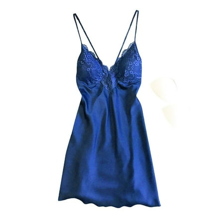 GENGING Womens Nightdress New Women Lace Teddy Lingerie Nightwear Sexy V Piece Fall Savings Nightdress Underwear