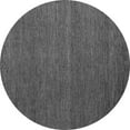 thumbnail image 1 of Ahgly Company Indoor Round Abstract Gray Modern Area Rugs, 5' Round, 1 of 4
