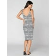 thumbnail image 3 of Threads 4 Thought INK STRIPE Women's Lara Sleeveless Sheath Dress , M, 3 of 3