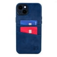 thumbnail image 6 of Dockem Card Case for iPhone 14 Plus with Built-in Metal Plate for Magnetic Mounting & 2 Pockets: Exec M2 (Navy), 6 of 11