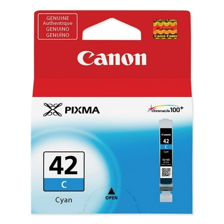 UPC: 0013803150209 | Canon CLI-42 Cyan Ink Cartridge for Pixma PRO-100 Inkjet Photo Printer (6385b002)