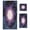 Solar Vortex, variant on 3 Piece Bath Towels Set Bath Towel, Hand Towel and Face Towel for Bathroom, Gym, Hotel Watercolor Ink Splashes Pattern