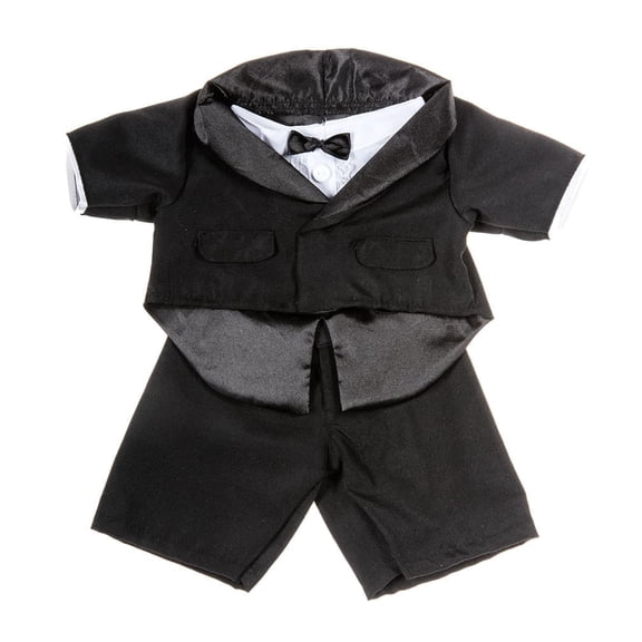 Tuxedo Outfit for 14"-18" Stuffed Animals, Plush Toy Formal Clothing